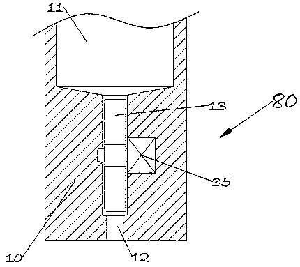 Forming manufacture device of glass water cup