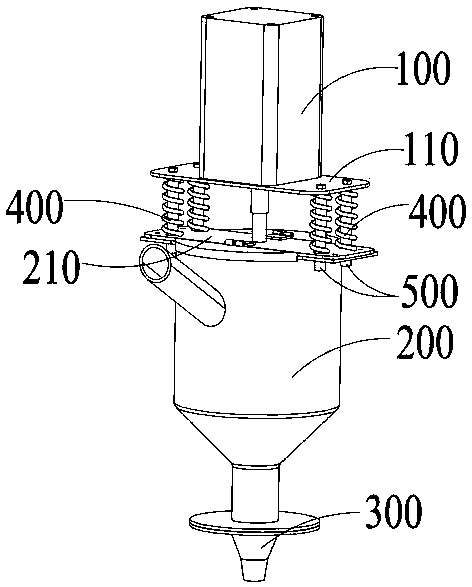 Blade, spraying nozzle for extruding out slurry and 3D printer