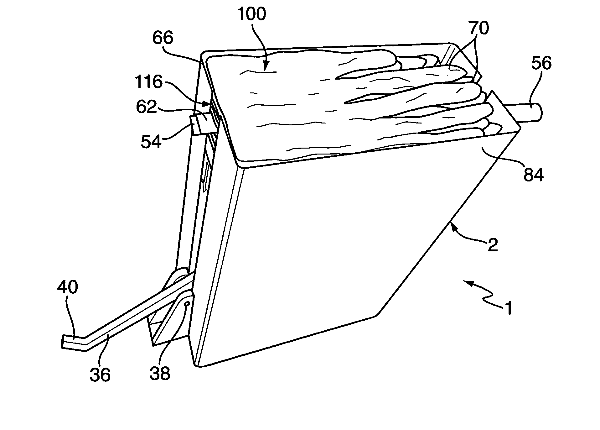 Packing of boxed gloves