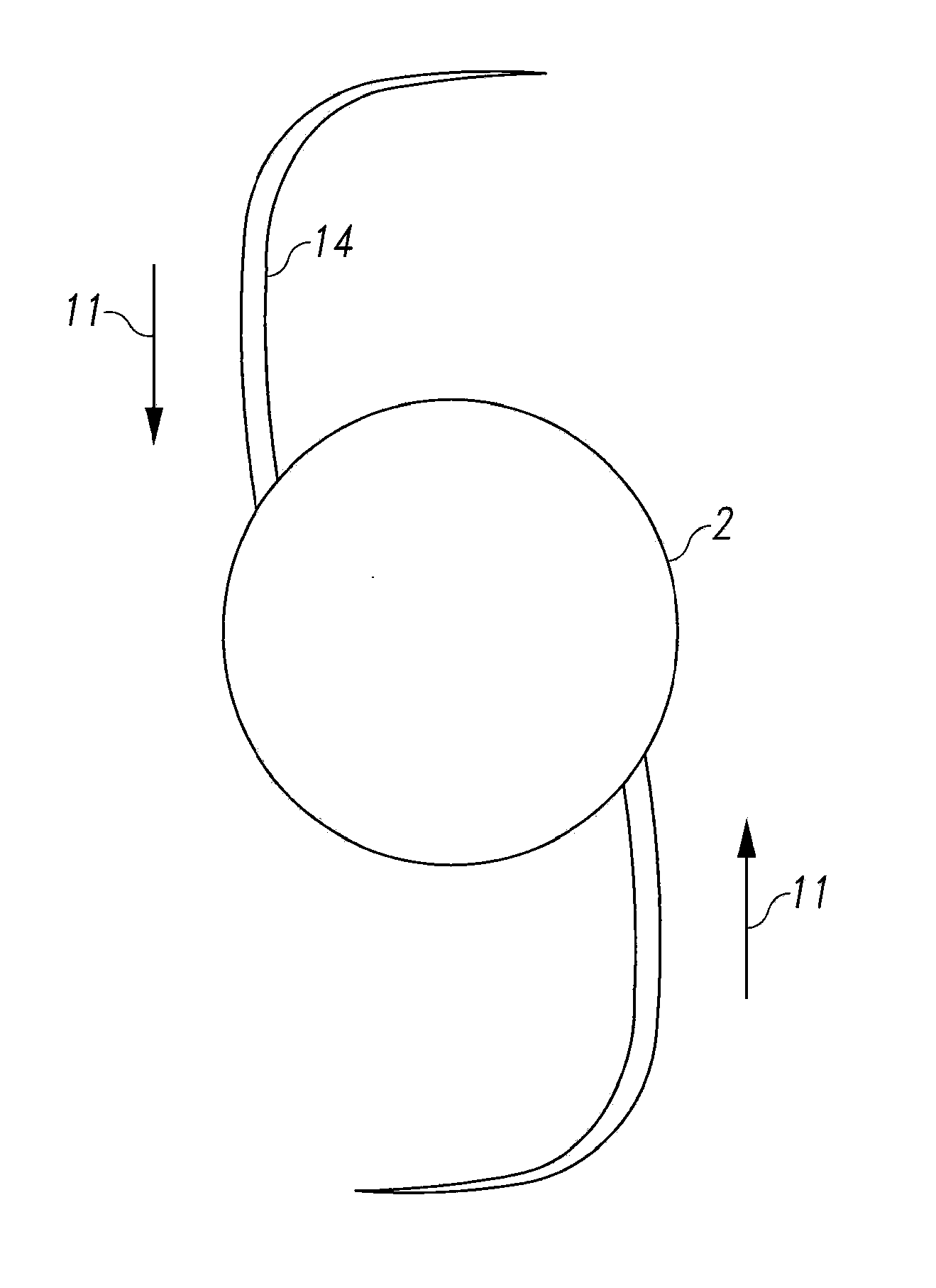 Interfacial refraction accommodating lens (IRAL)