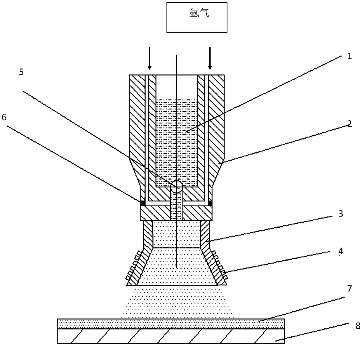 High-entropy alloy solid wire for arc cladding and preparation method thereof