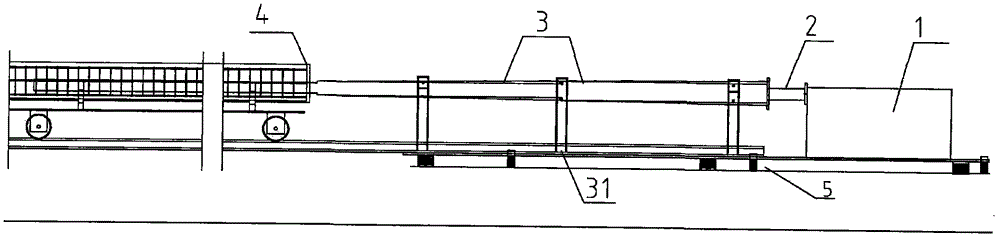 Novel die assembly distribution system with reducing feed pipe and method