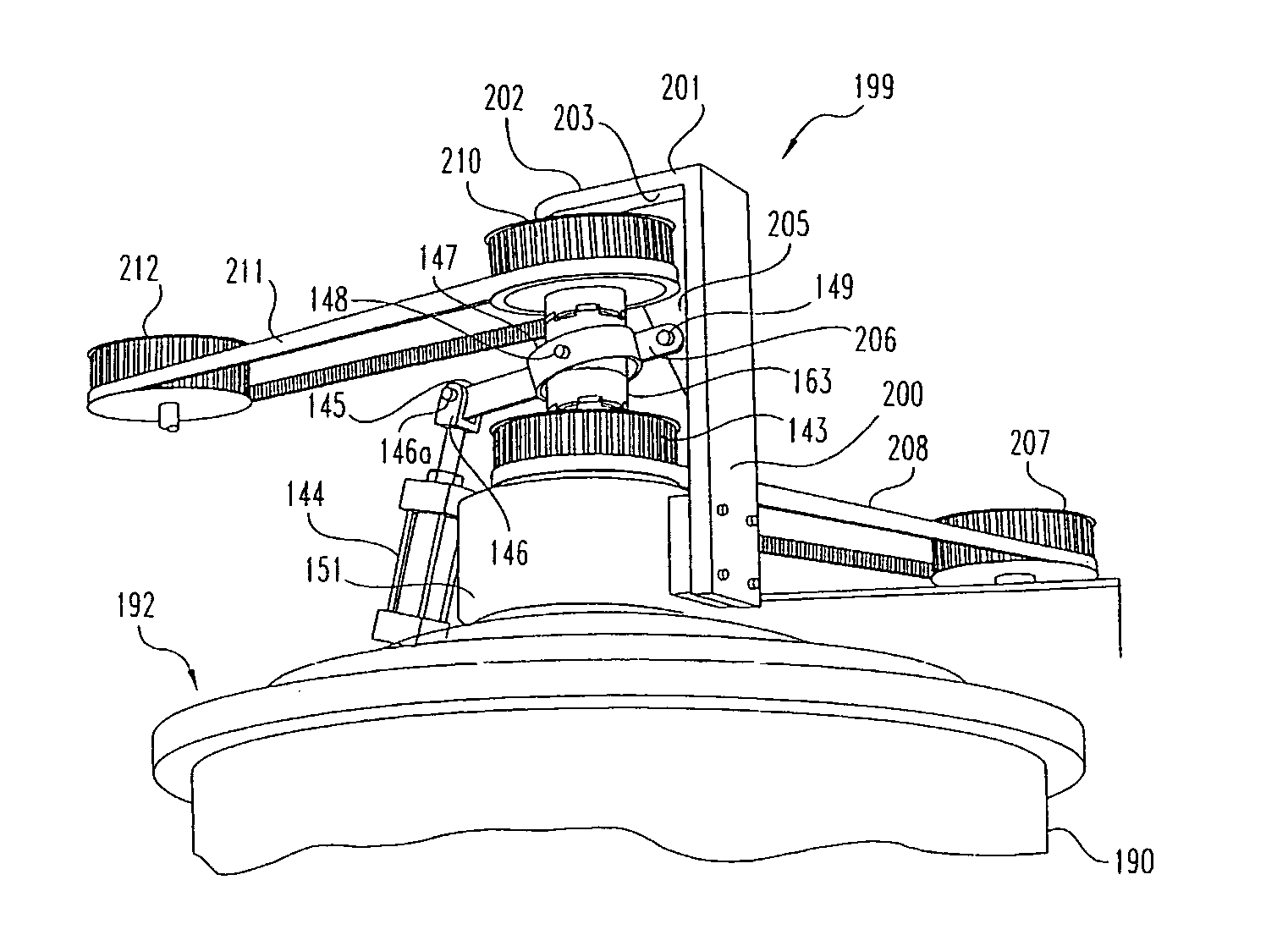 Centrifuge with clutch mechanism for synchronous blade and bowl rotation