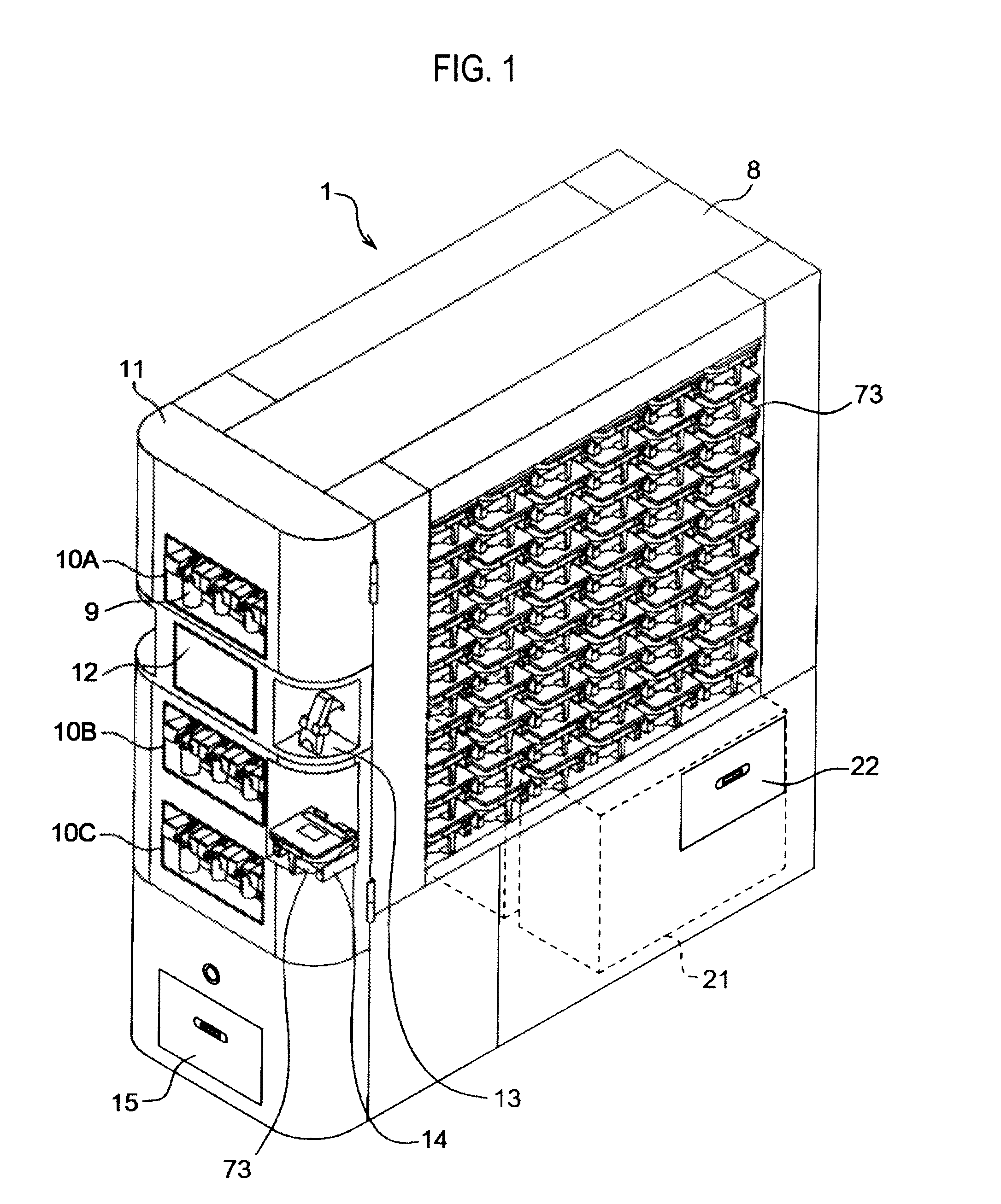 Tablet filling device