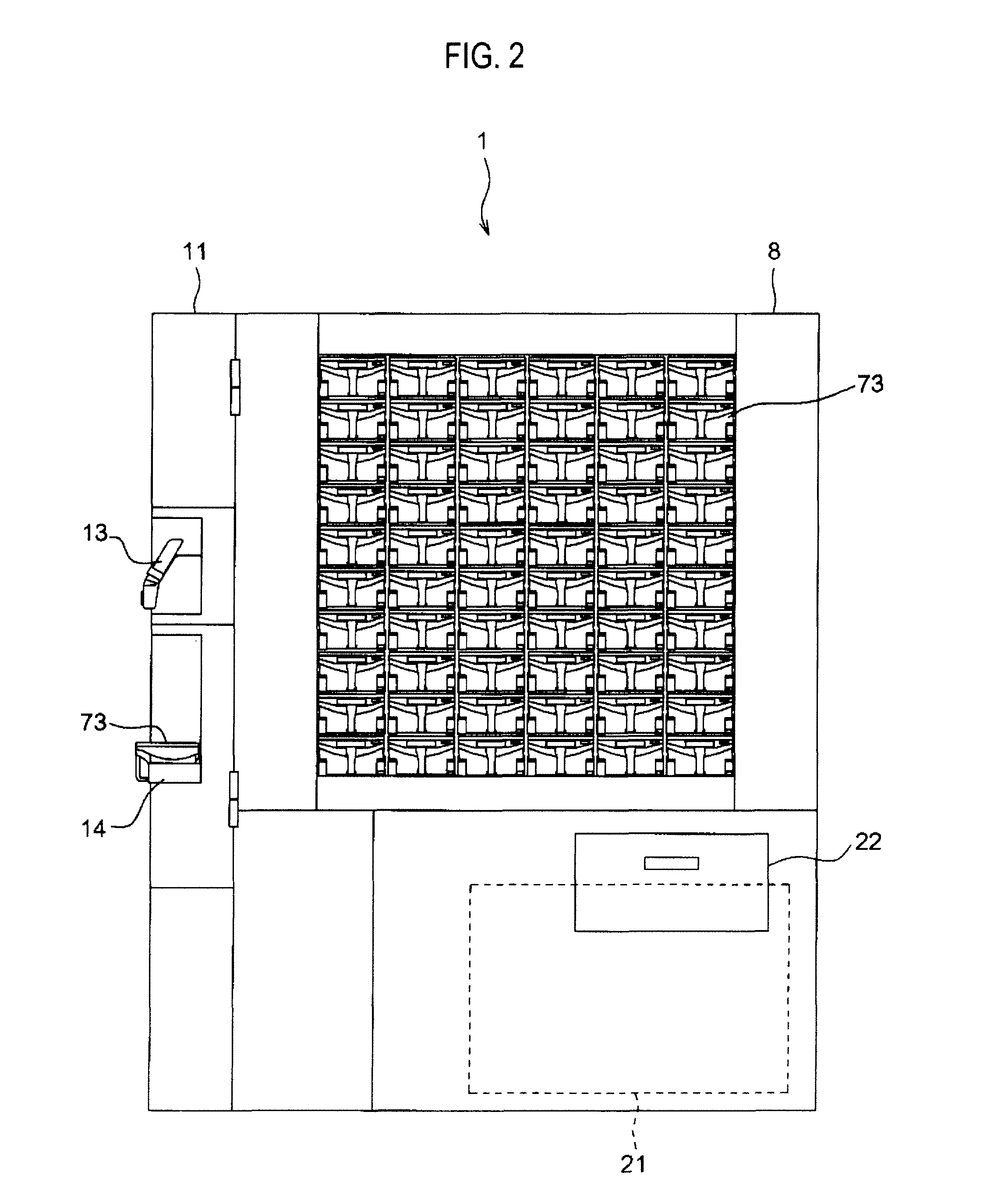 Tablet filling device