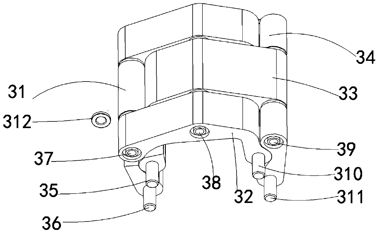 Three-dimensional adjustable hidden hinge