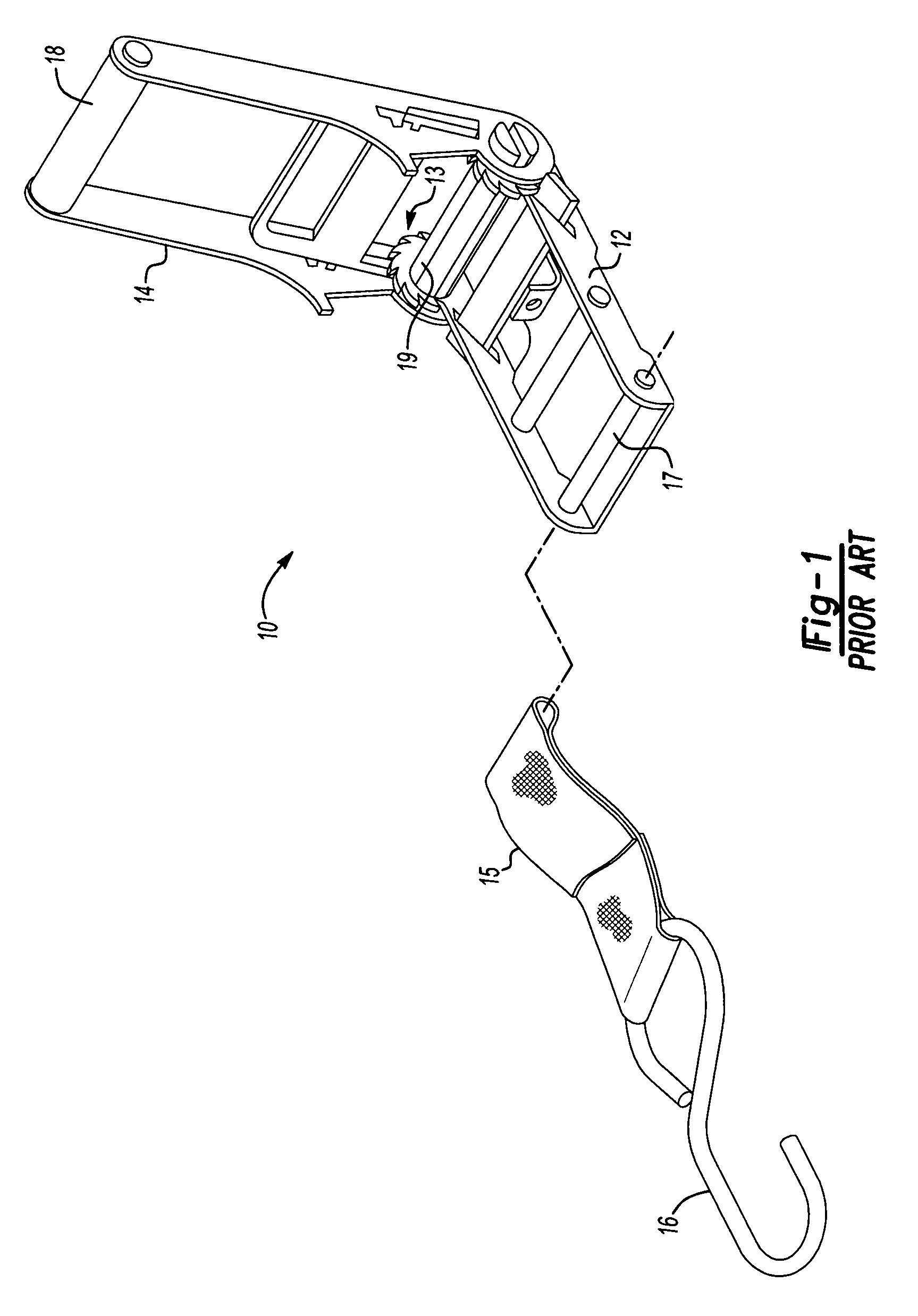 Cargo tightener and strap collector