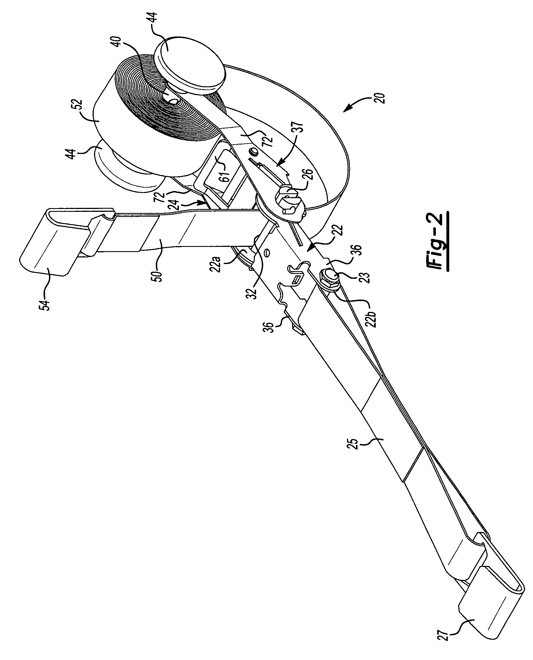 Cargo tightener and strap collector