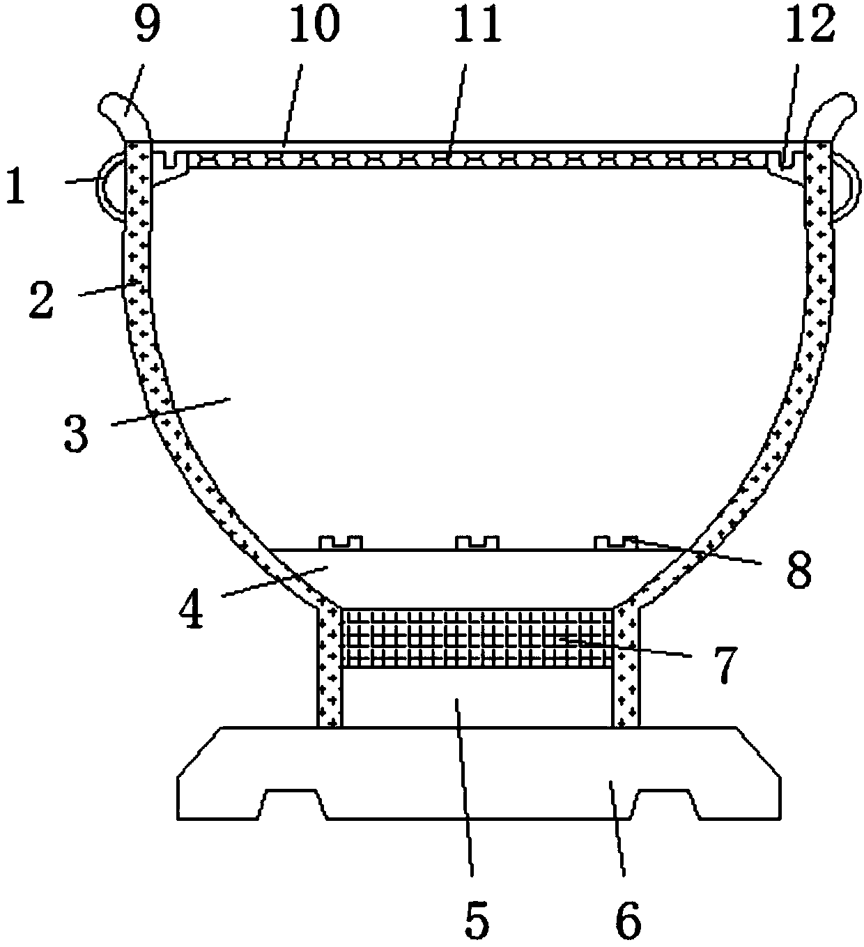 Sagger for ceramic production