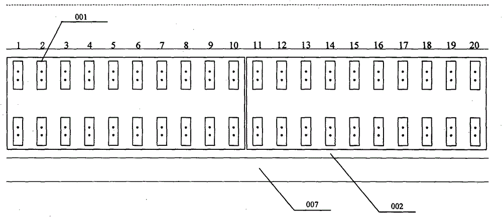 Rapid repairing method for sunken ballastless track through grouting lifting