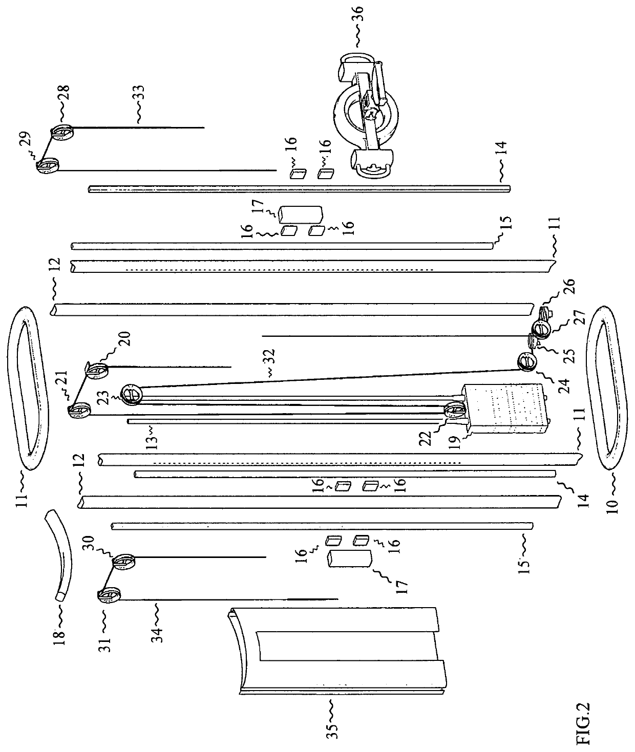 Fitness and Rehabilitation machine for the Rotator Cuff