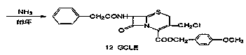 Preparation of 7-phenylacetamide-3-chloromethyl cephalosporanic acid p-methoxybenzyl ester