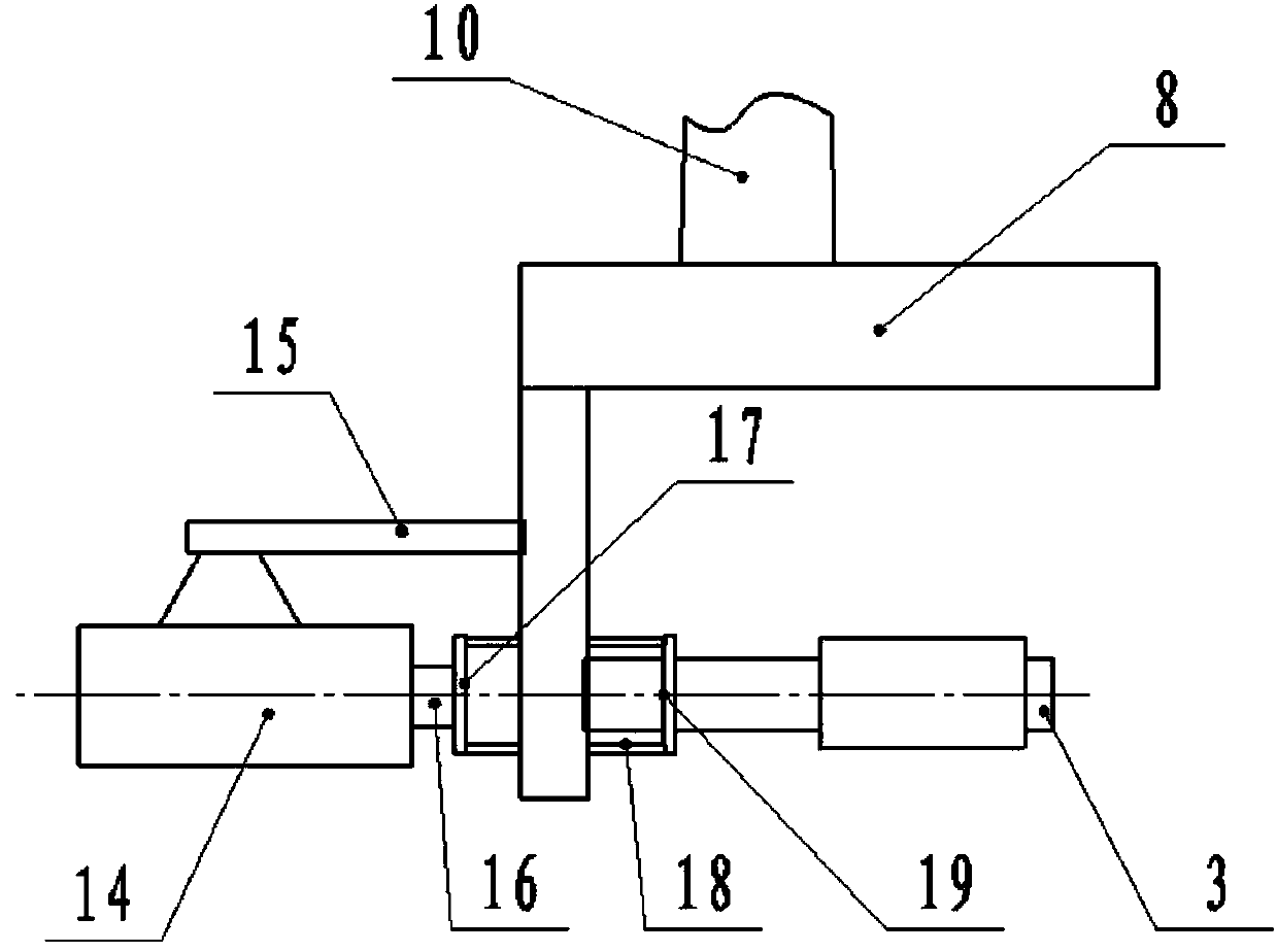 Automatic stamping system and method for cylinder part with automatic unloading function