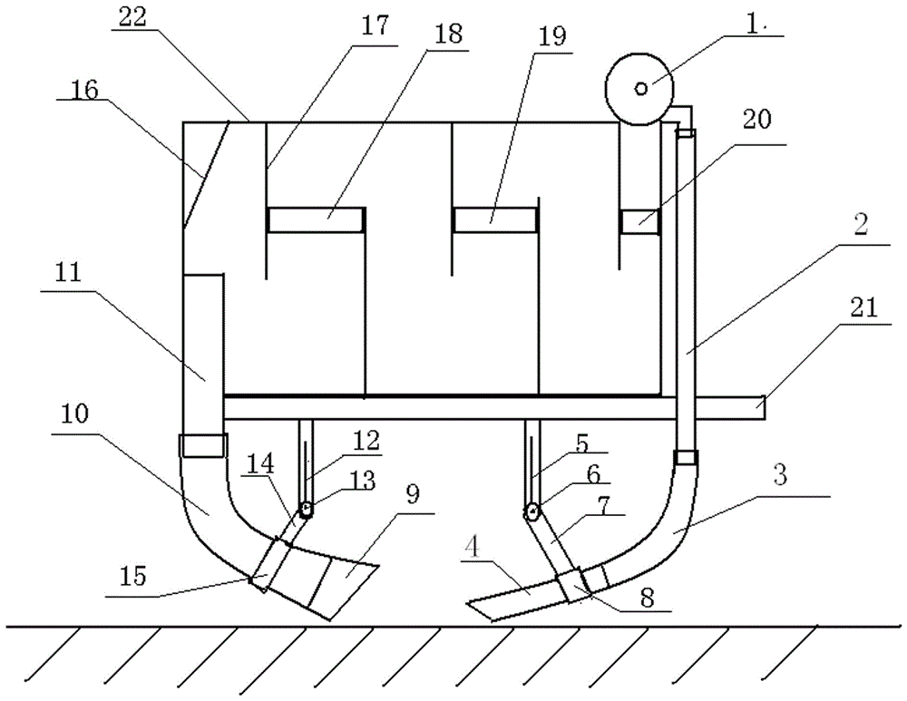 Non-contact dustless sweeping vehicle