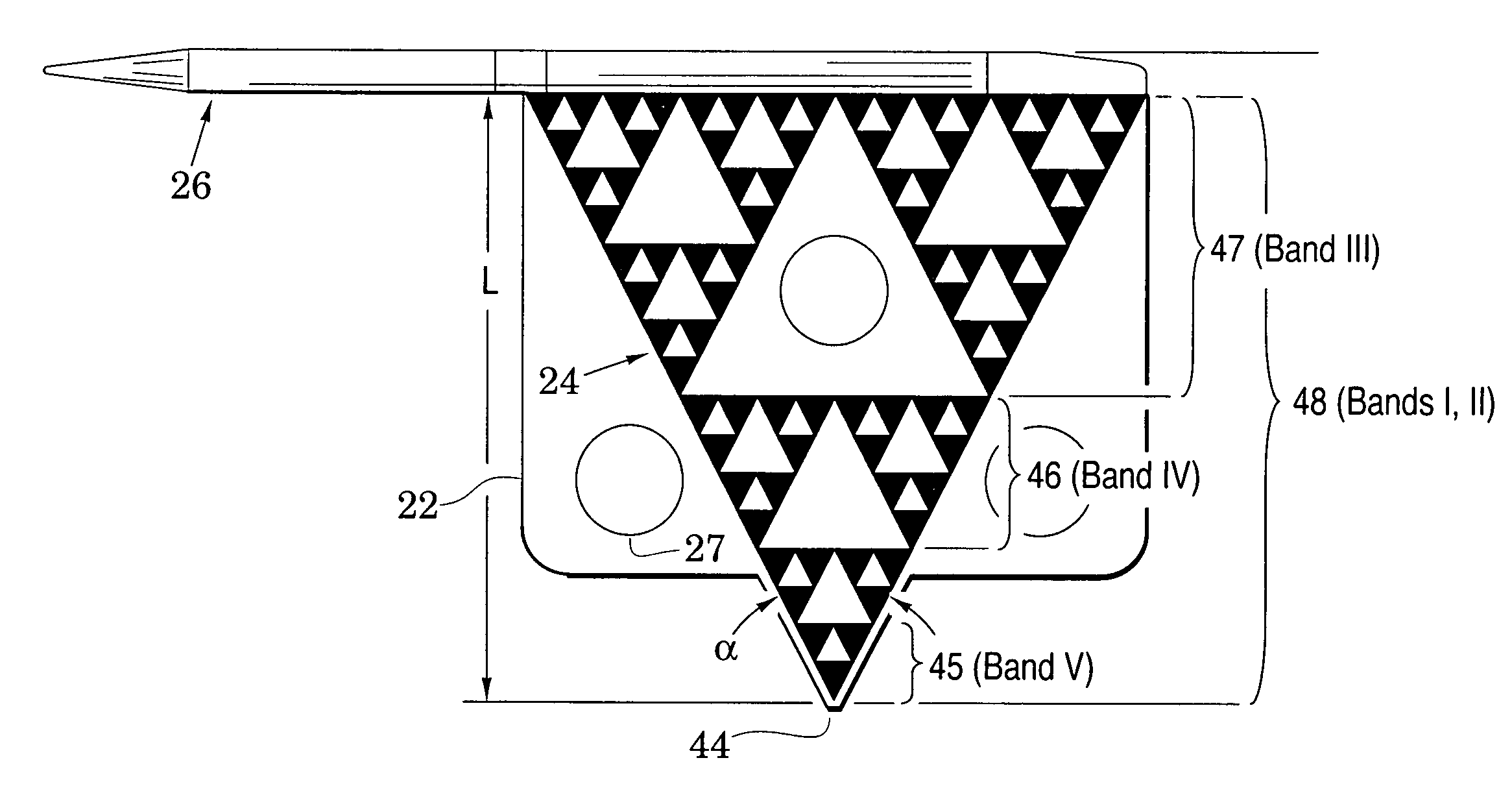 Compact top-loaded, tunable fractal antenna systems for efficient ultrabroadband aircraft operation