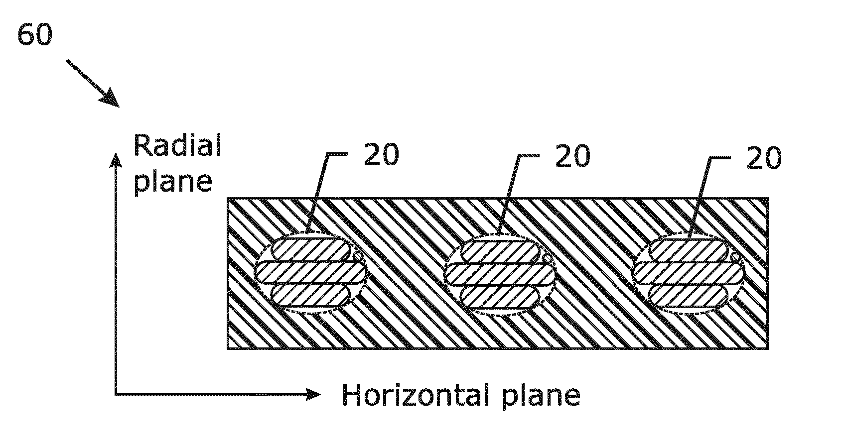 Steel cord comprising flat wires