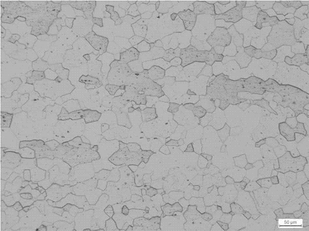 Titanium-containing ferritic stainless steel smelting method