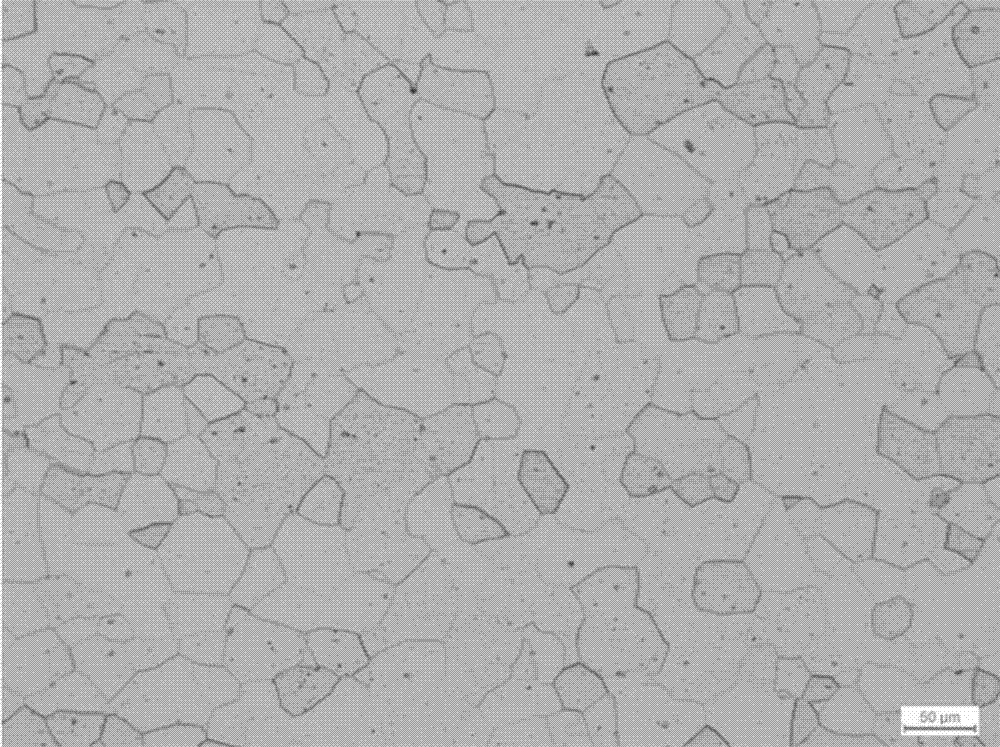 Titanium-containing ferritic stainless steel smelting method