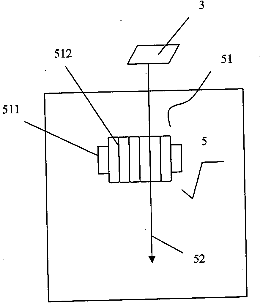 Laser projected scale system