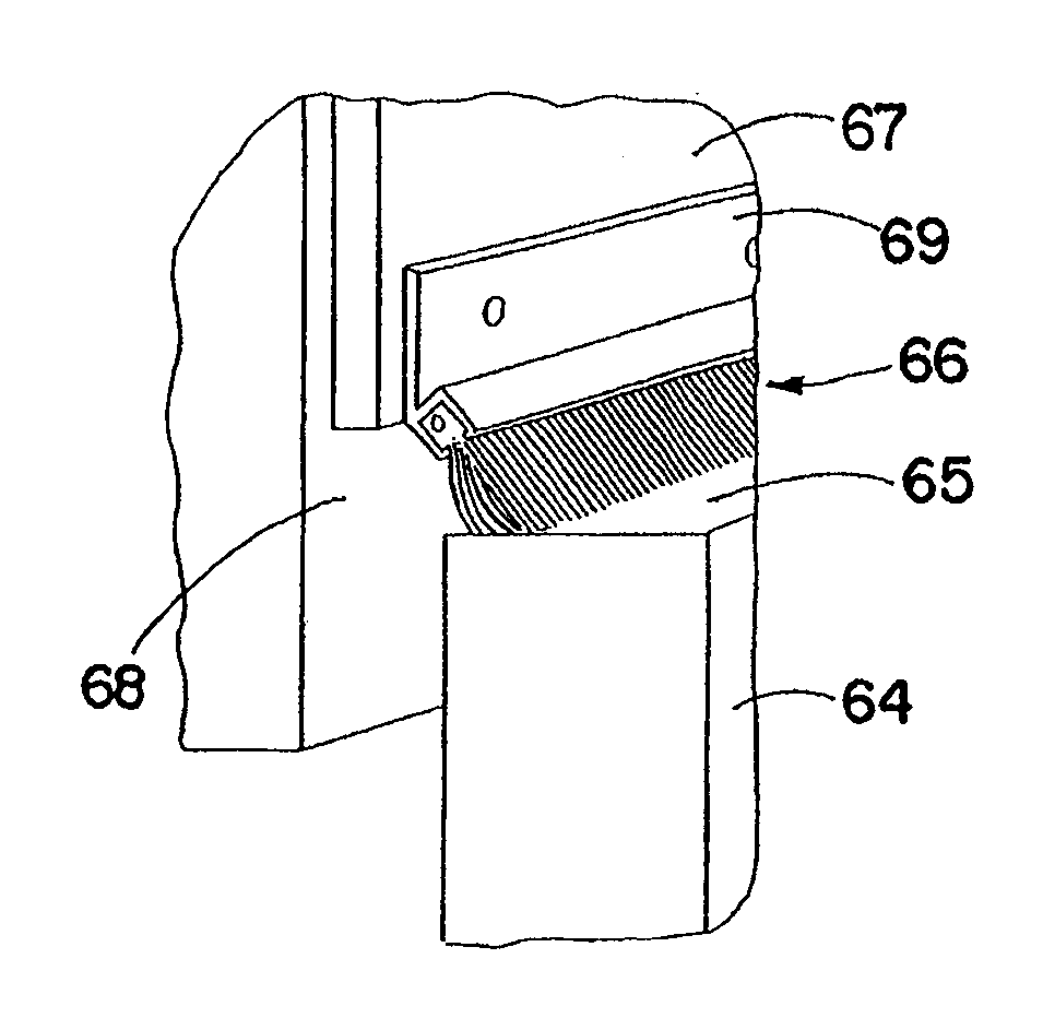 Environmental brush seal