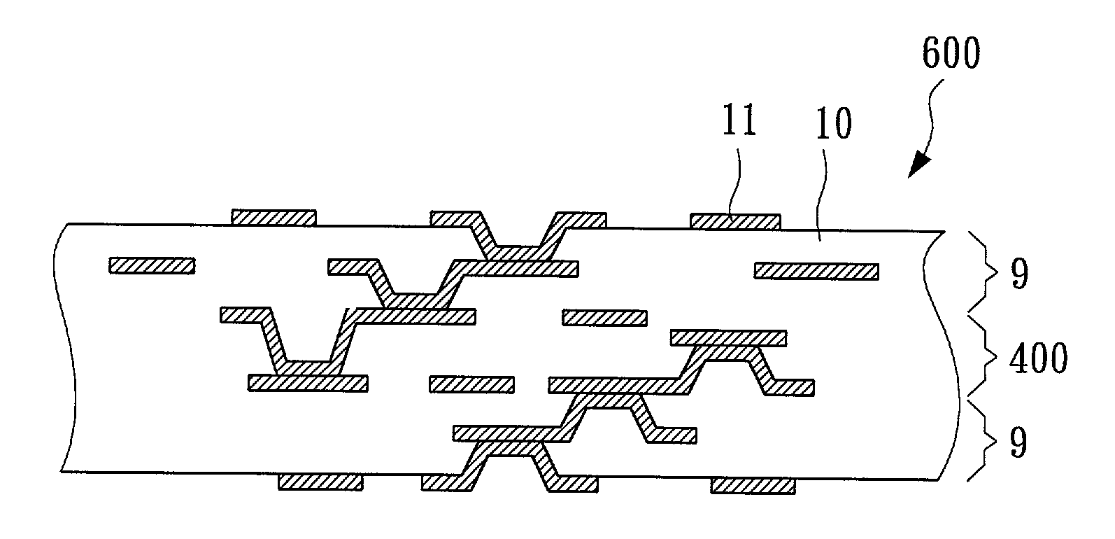 Thin core substrate for fabricating a build-up circuit board