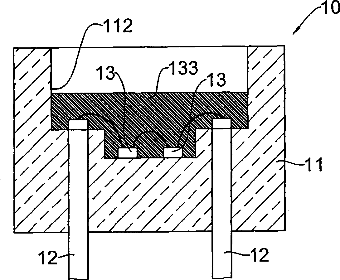 LED, production method therefore and illuminator manufactured by the LED