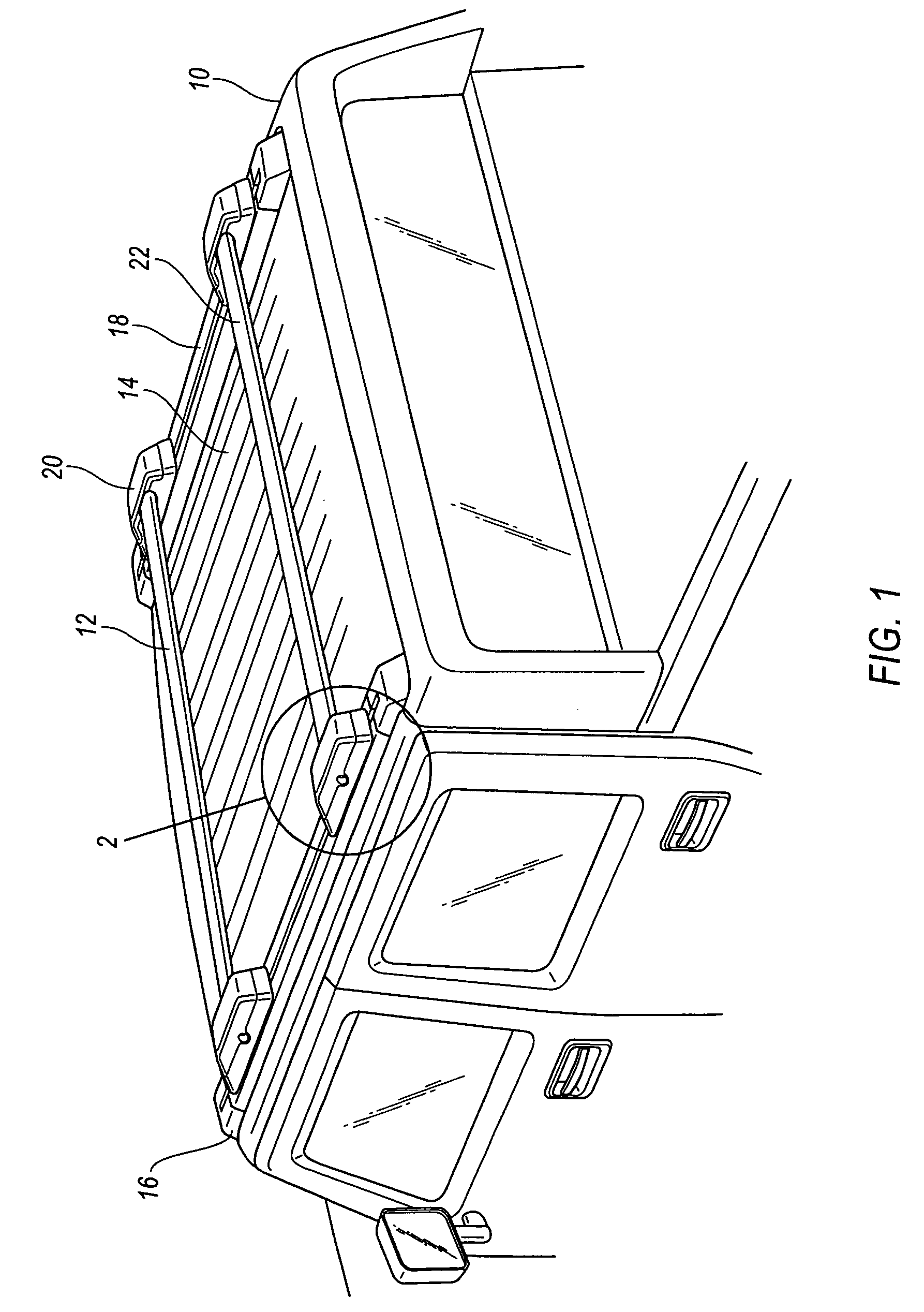 Stanchion and cross rail assembly