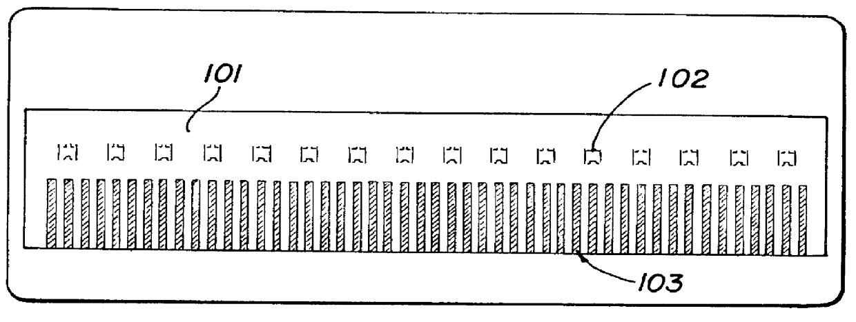 Method of batch testing surface mount devices using a substrate edge connector