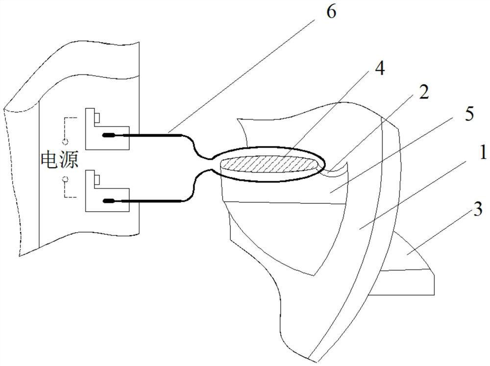 A method for brazing wear-resistant alloys on shock-absorbing bosses of low-pressure rotor blades