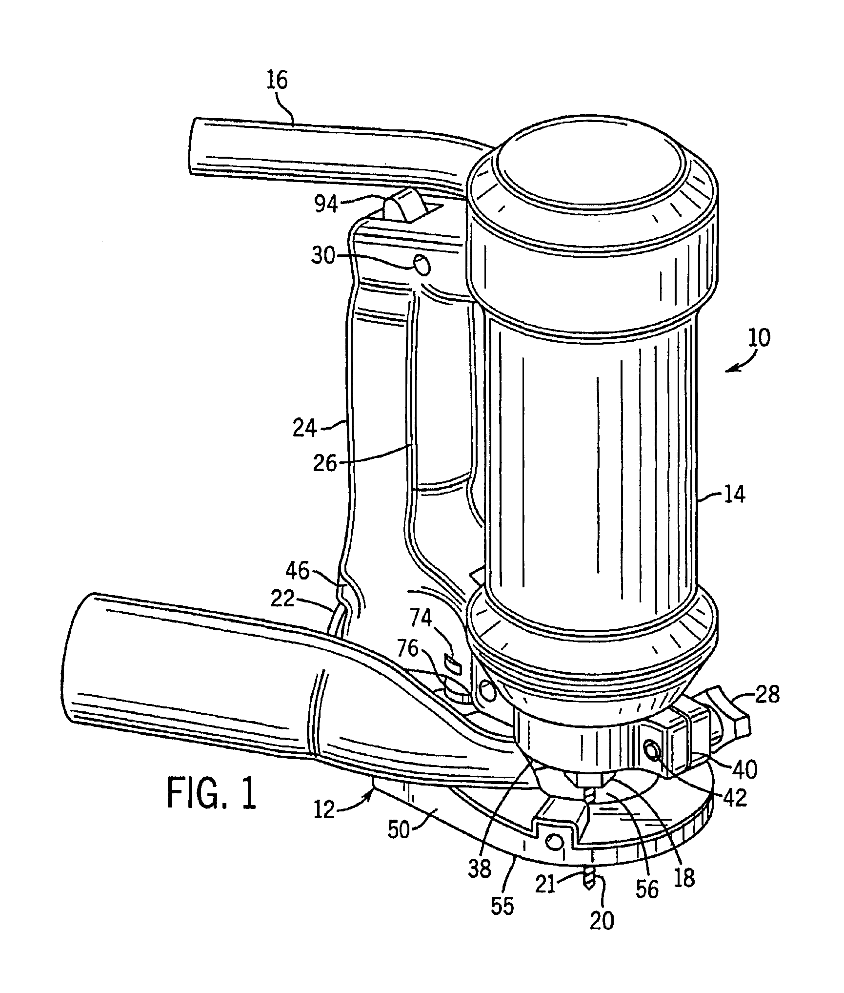 Automatic locking depth guide for cutting tools and the like