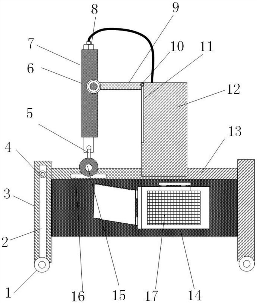 Brick top cutting device