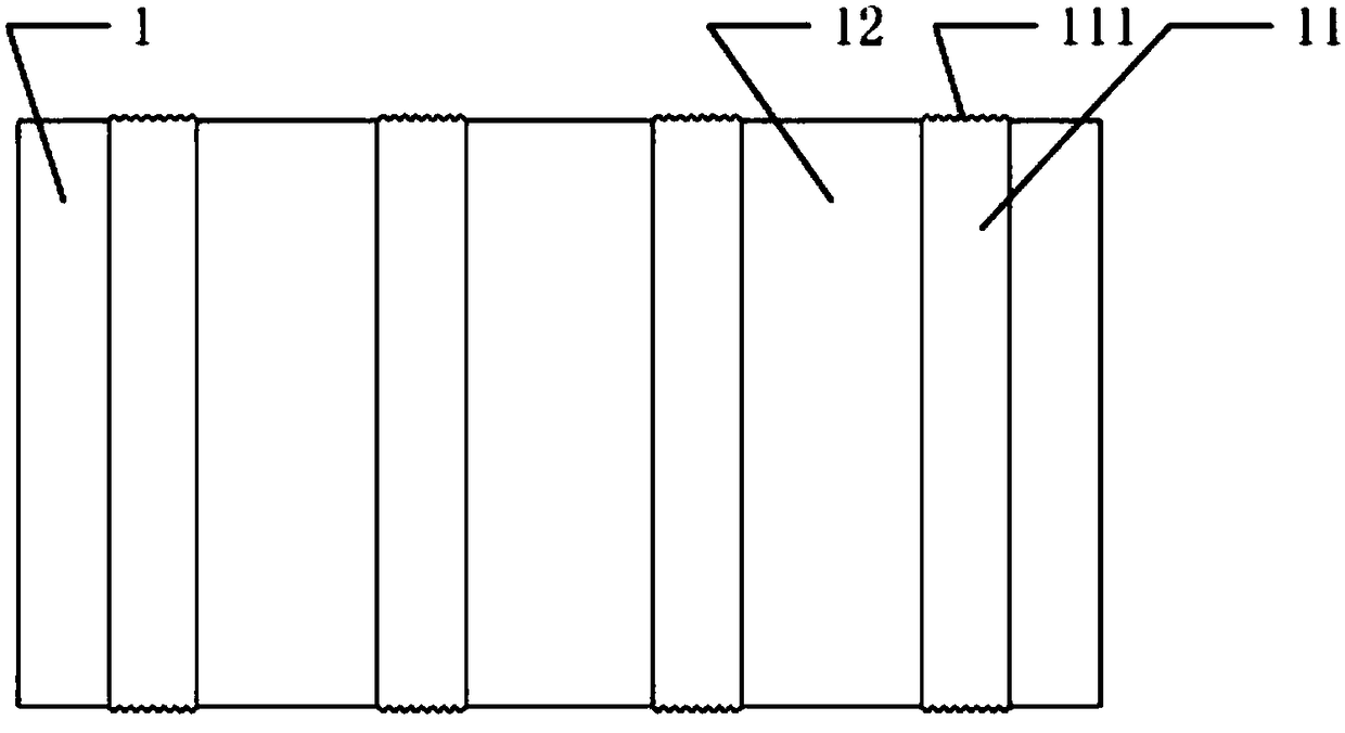 Corrugated tray bridge adopting toothed multi-pole T-type joint projection welding