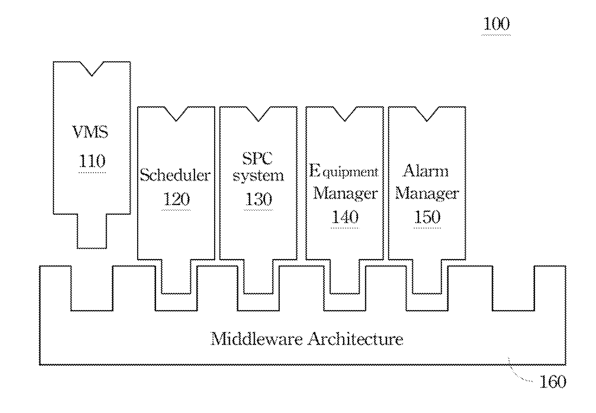 Manufacturing execution system with virtual-metrology capabilities and manufacturing system including the same