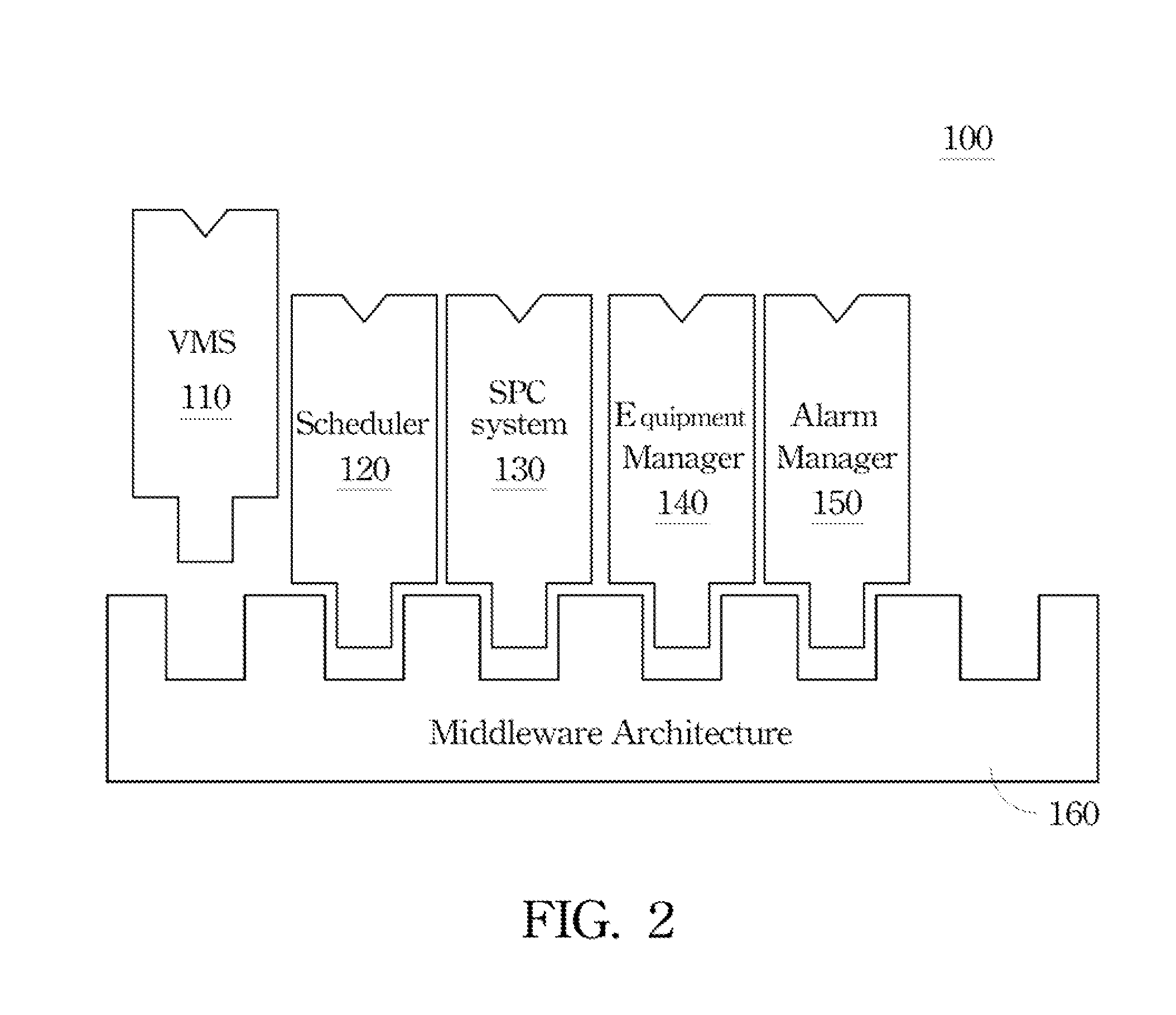 Manufacturing execution system with virtual-metrology capabilities and manufacturing system including the same