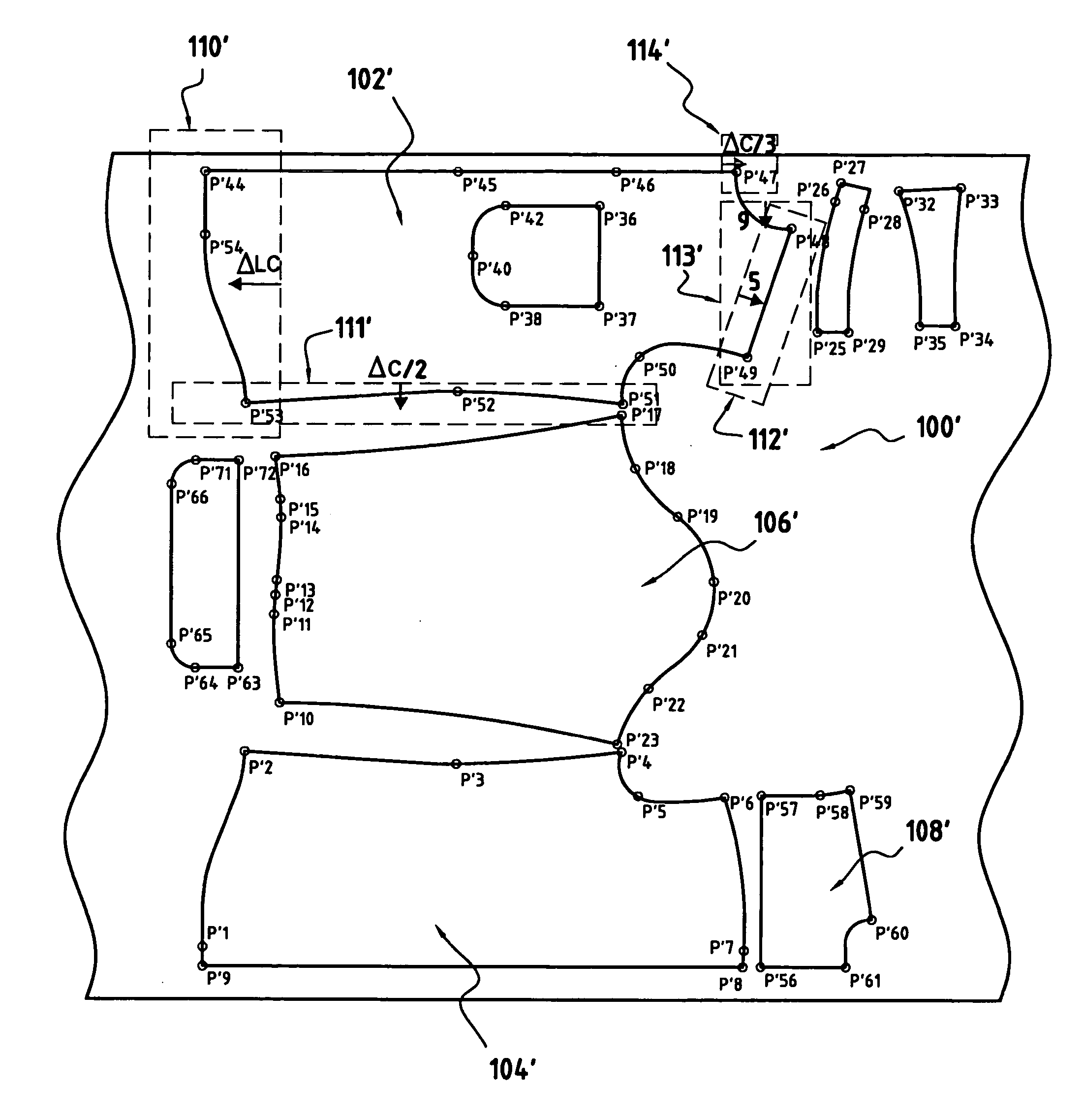 Method of automatically grading articles, in particular, garments