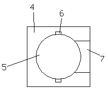 Tree stabilizing device for municipal engineering