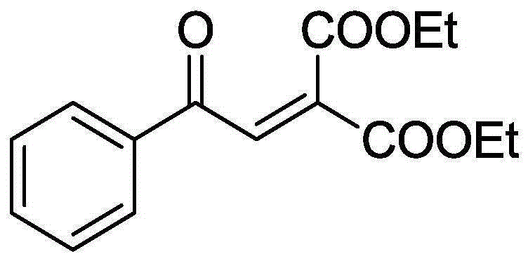 Method for synthesizing benzoyl methylene malonic ester compound