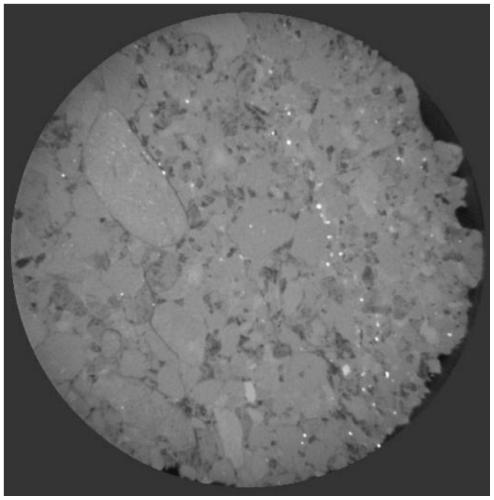 Conglomerate reservoir pore network model modeling method based on simplified digital core