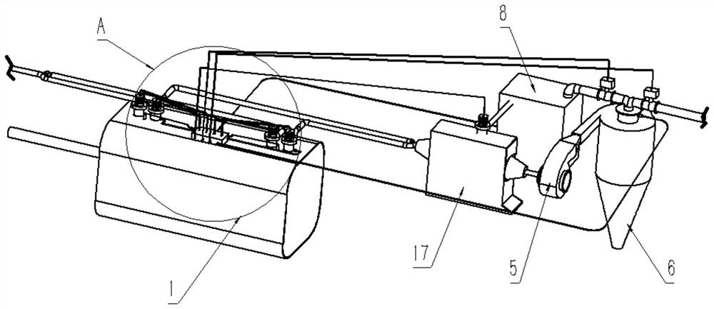 Novel process route and system for flue gas purification in hazardous waste disposal