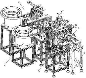 Bearing and gear shaft assembly machine for mower head