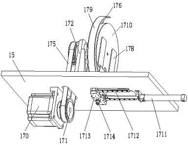 Bearing and gear shaft assembly machine for mower head