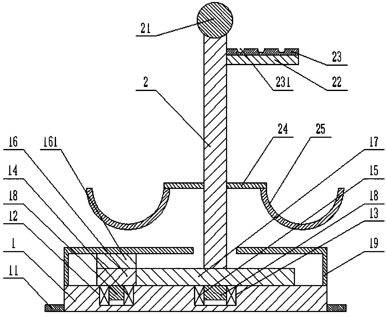 Solar bird repelling device