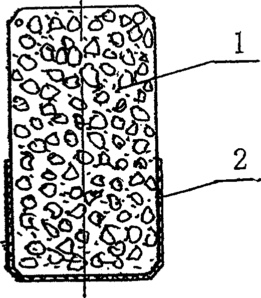 Cork plug for bottle with protecting film