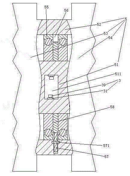 Liquefied natural gas gasifier detachably connected with internal and external heat exchange sheets