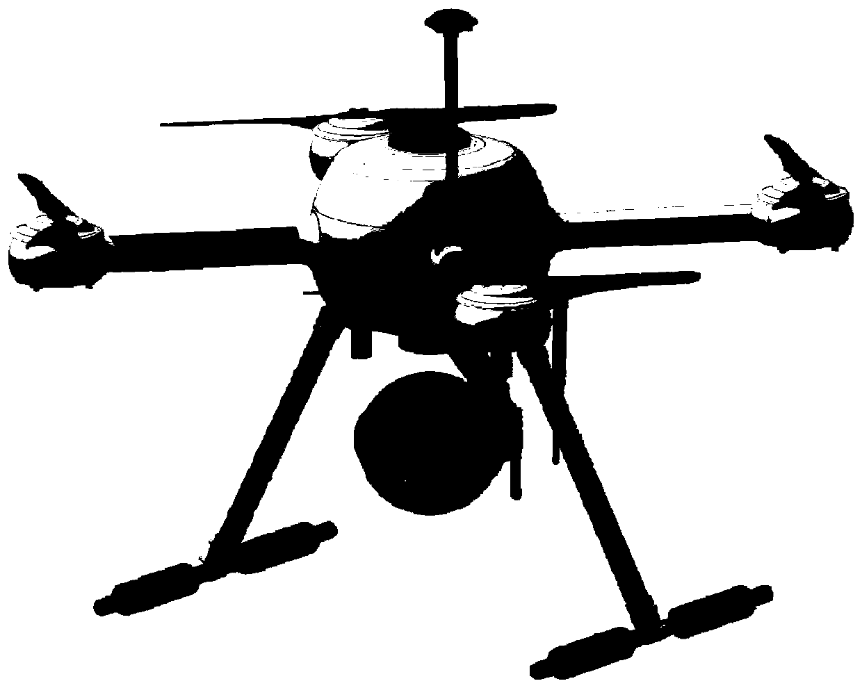 Airfield pavement foreign matter recognition and positioning method and system