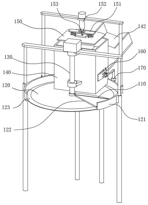 A device for slicing raw materials of traditional Chinese medicine