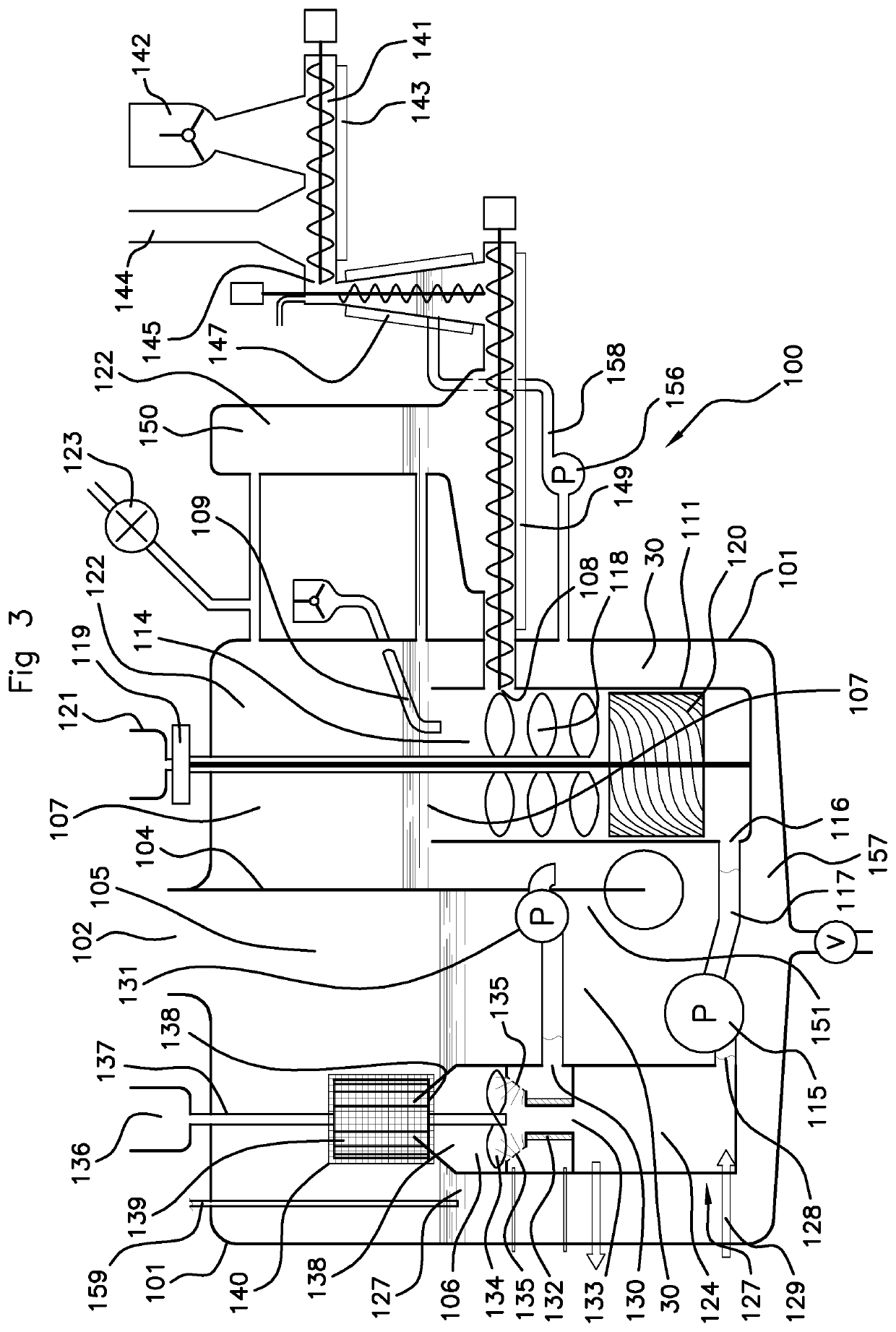 Process and device for producing energy products by catalytic cracking of a hydrocarbon-based solid material without coke formation