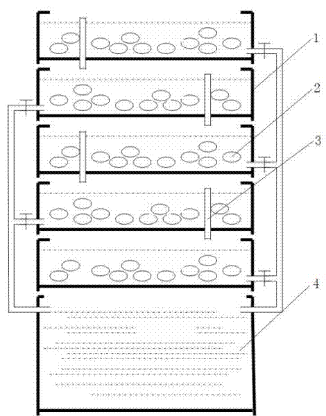 Method for curing salted eggs