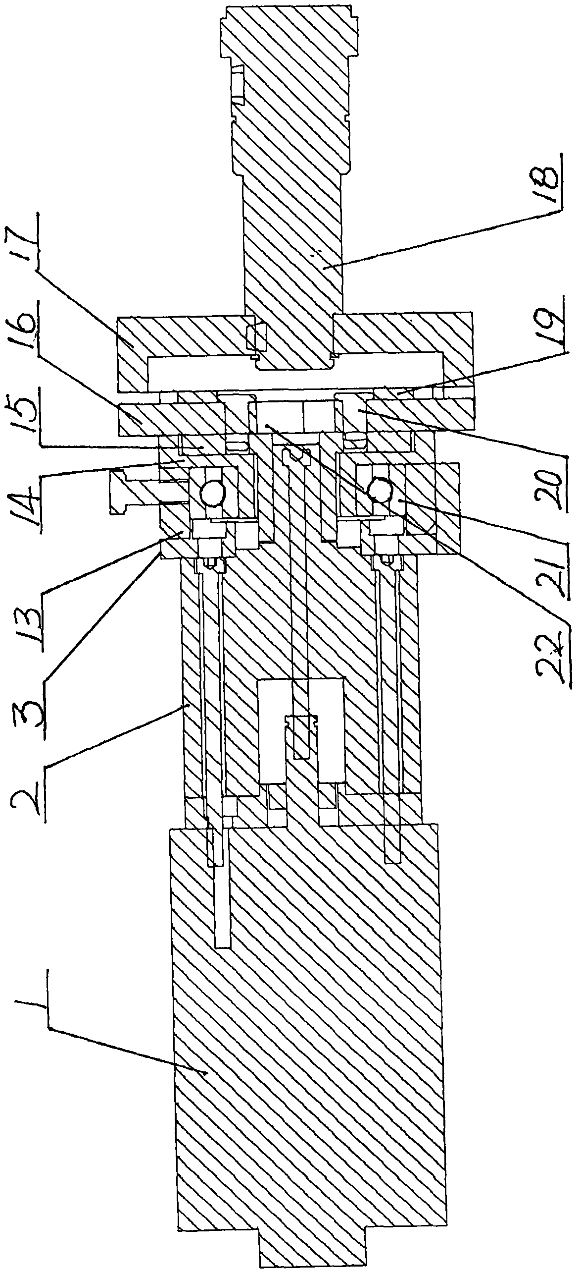 Agricultural water pipe take-up and pay-off machine