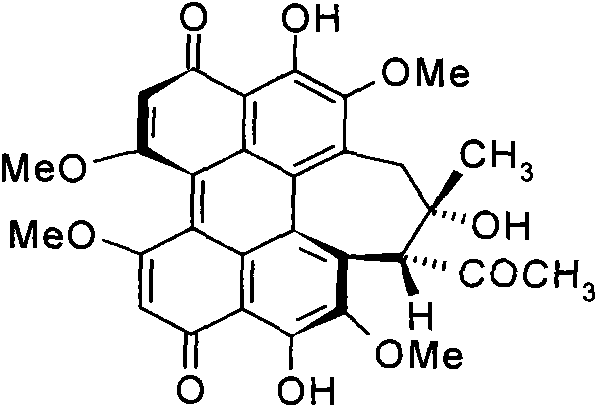 High performance liquid chromatography method for measuring content of hypocrellin A